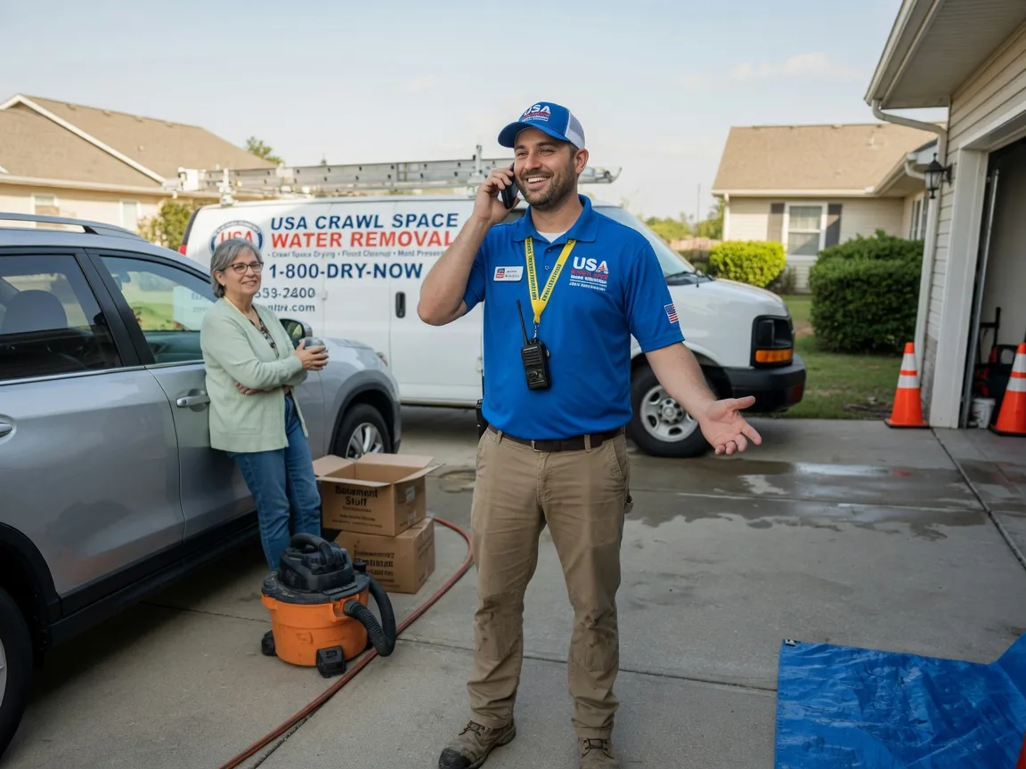 Crawl Space Water Removal Bahama, NC FAQs